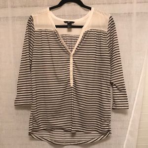 H&M stripped shirt✨